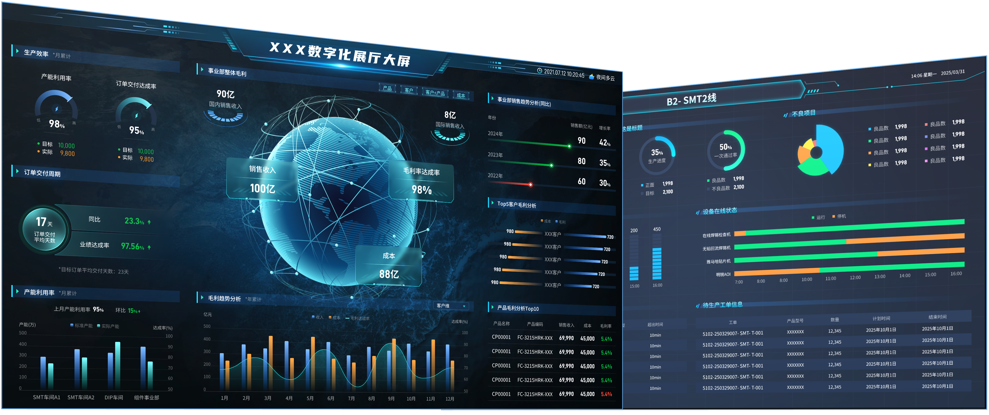 数字化展厅大屏